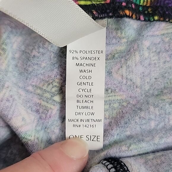 LulaRoe Tween leggings geometric print Women's Size S - Picture 8 of 11